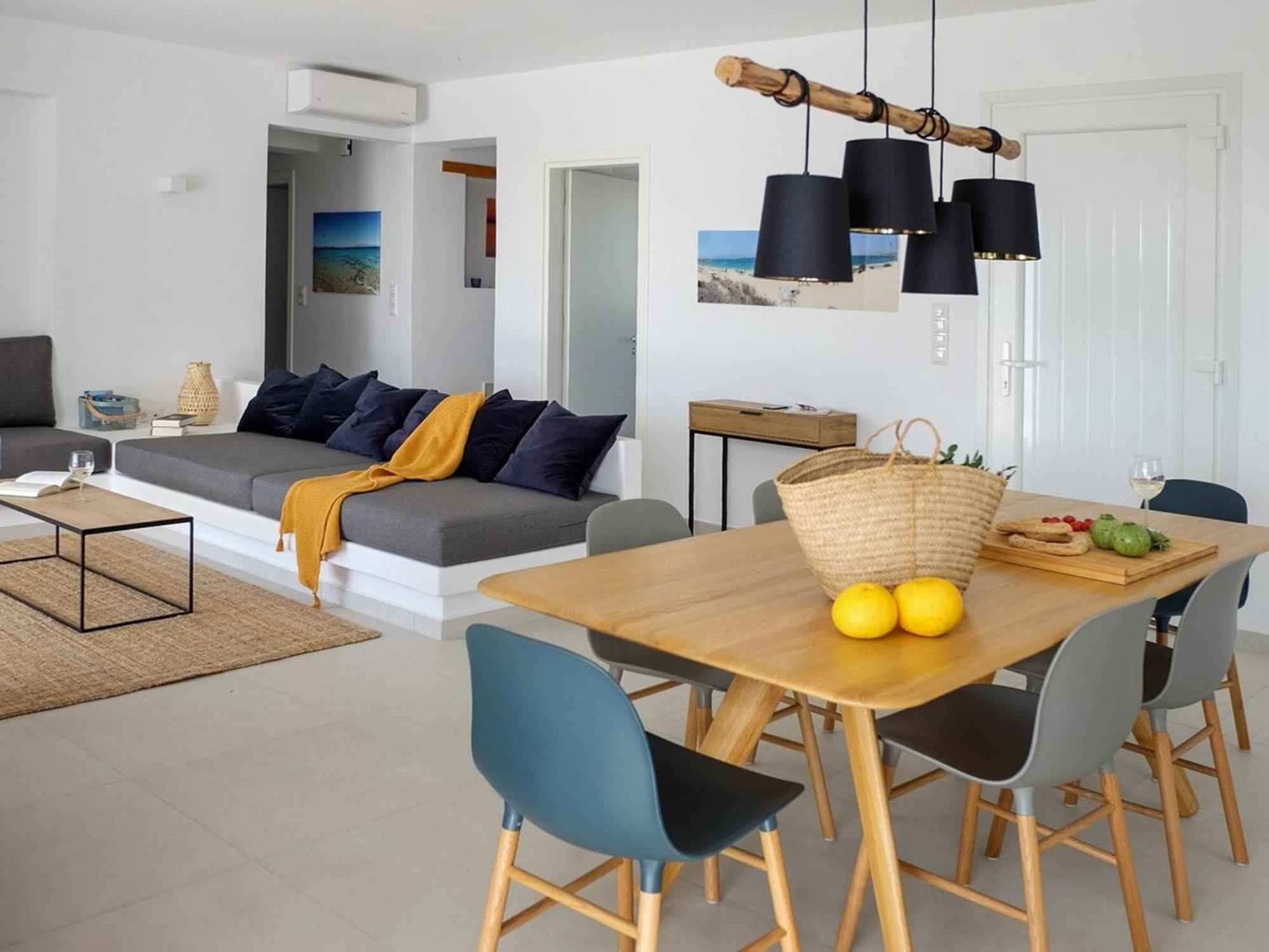 Villa Aura - Beachfront Villa With Private Pool Kastraki  Екстер'єр фото