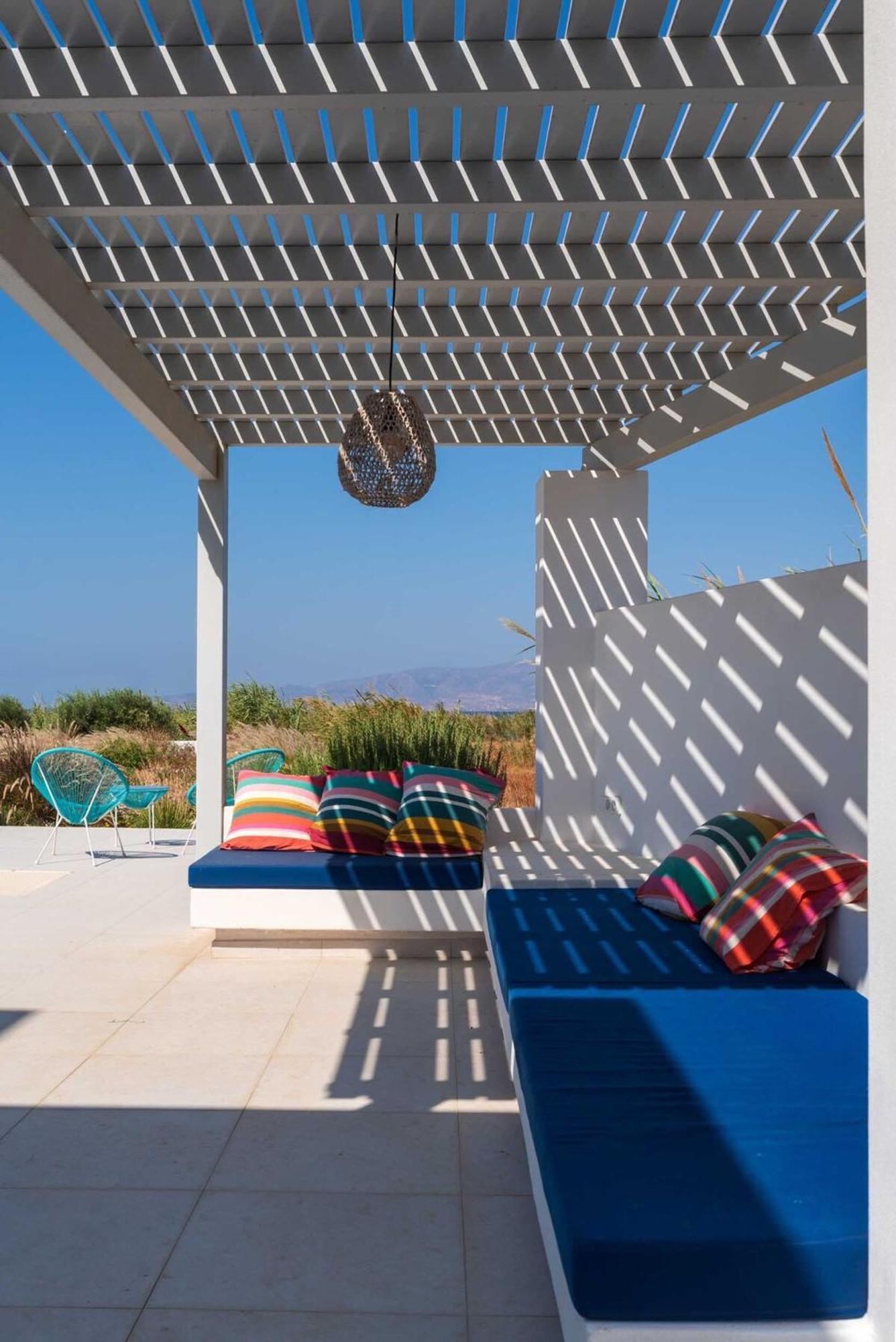 Villa Aura - Beachfront Villa With Private Pool Kastraki  Екстер'єр фото